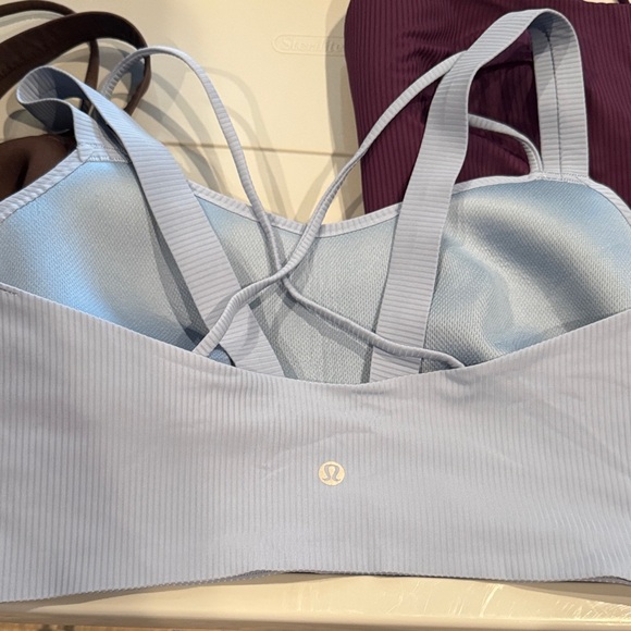lululemon athletica Brown, Purple, and Blue Bras - Picture 3 of 5
